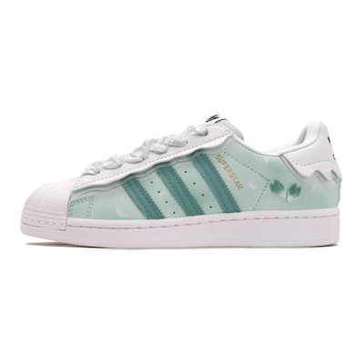 Кроссовки Adidas Superstar Light Blue голубые Кроссовки Adidas Superstar Light Blue голубые