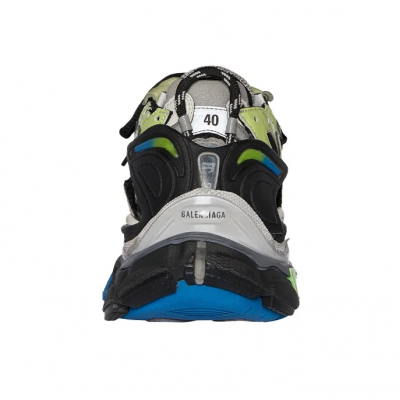 Кроссовки Balenciaga Runner Grey Blue Green Кроссовки Balenciaga Runner Grey Blue Green