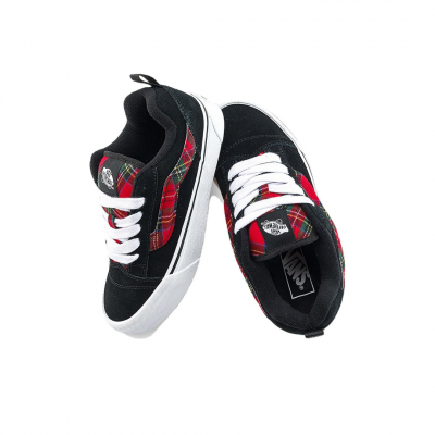Кеды Vans Knu Skool 'Rave Plaid Black' Кеды Vans Knu Skool 'Rave Plaid Black'