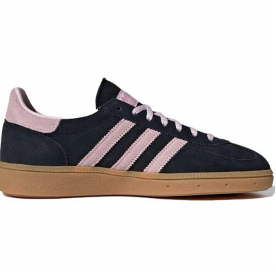 Кроссовки Adidas Handball Spezial Core Black Clear Pink Gum IE5897 Кроссовки Adidas Handball Spezial Core Black Clear Pink Gum IE5897