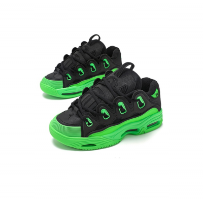 Кроссовки Osiris D3 2001 Mat Black Green Кроссовки Osiris D3 2001 Mat Black Green