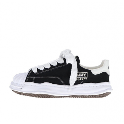 Кроссовки Maison Mihara Yasuhiro Blakey Black White текстиль Кроссовки Maison Mihara Yasuhiro Blakey Black White текстиль