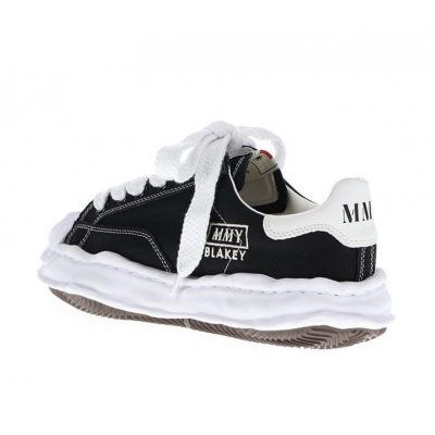 Кроссовки Maison Mihara Yasuhiro Blakey Black White текстиль Кроссовки Maison Mihara Yasuhiro Blakey Black White текстиль