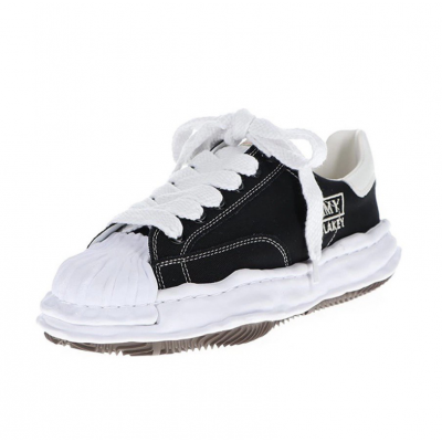 Кроссовки Maison Mihara Yasuhiro Blakey Black White текстиль Кроссовки Maison Mihara Yasuhiro Blakey Black White текстиль